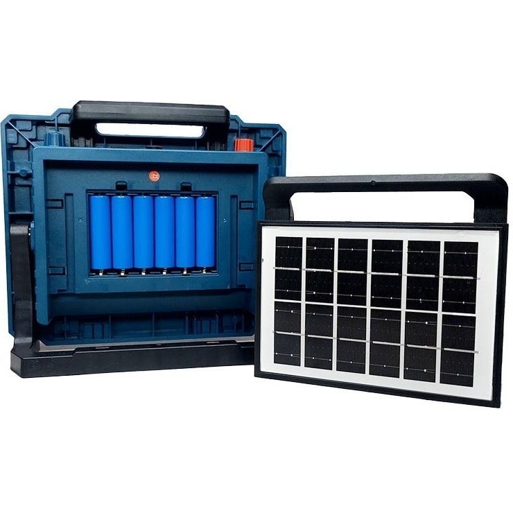 پروژکتور شارژی خورشیدی 200 وات مدل W8109-1