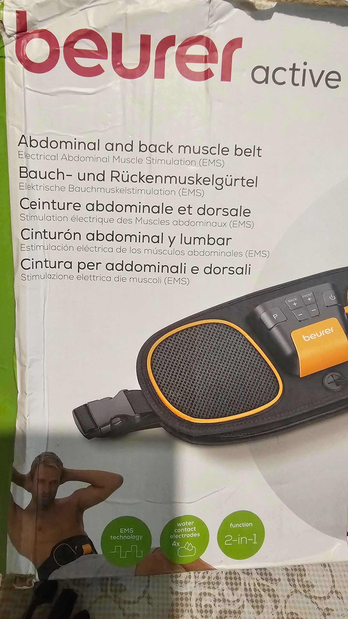 کمربند لاغری بیورر Em39 استوک آلمان