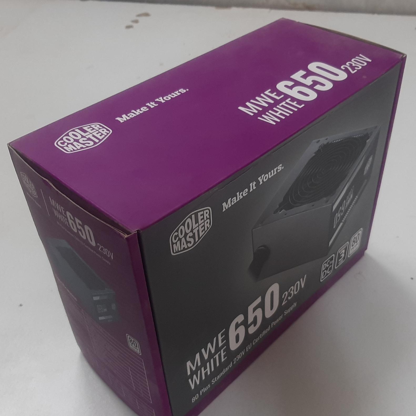 پاور کولر مستر Cooler Master MWE WHITE 650