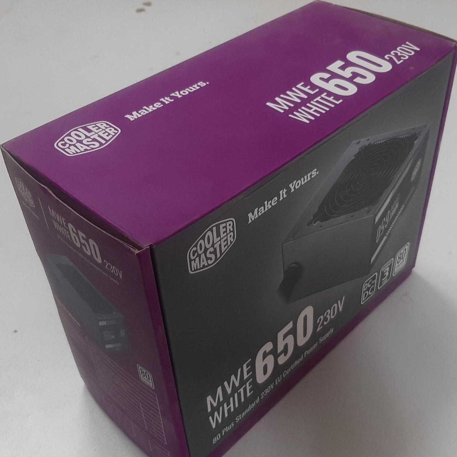 پاور کولر مستر Cooler Master MWE WHITE 650