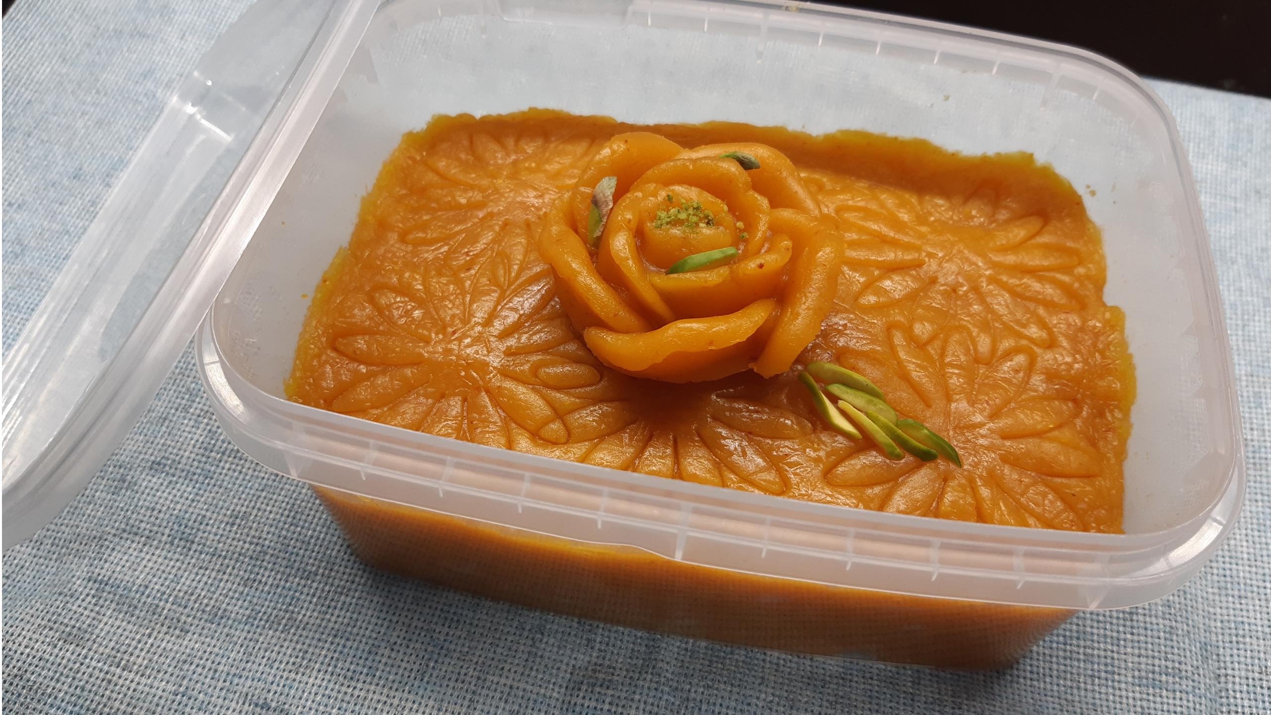 تر حلوا زعفرانی اعیانی و اصیل تبریز