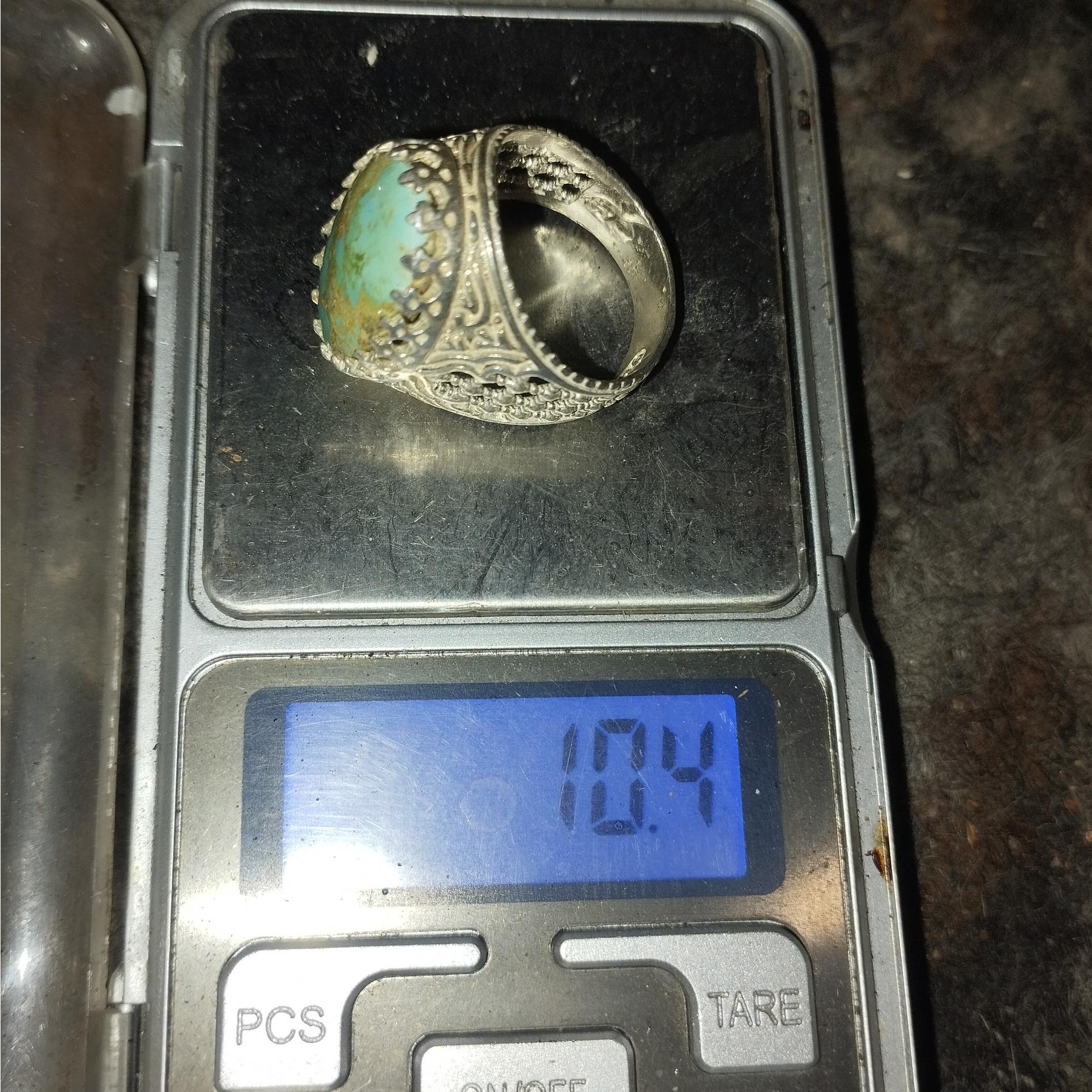 انگشتر فیروزه 925