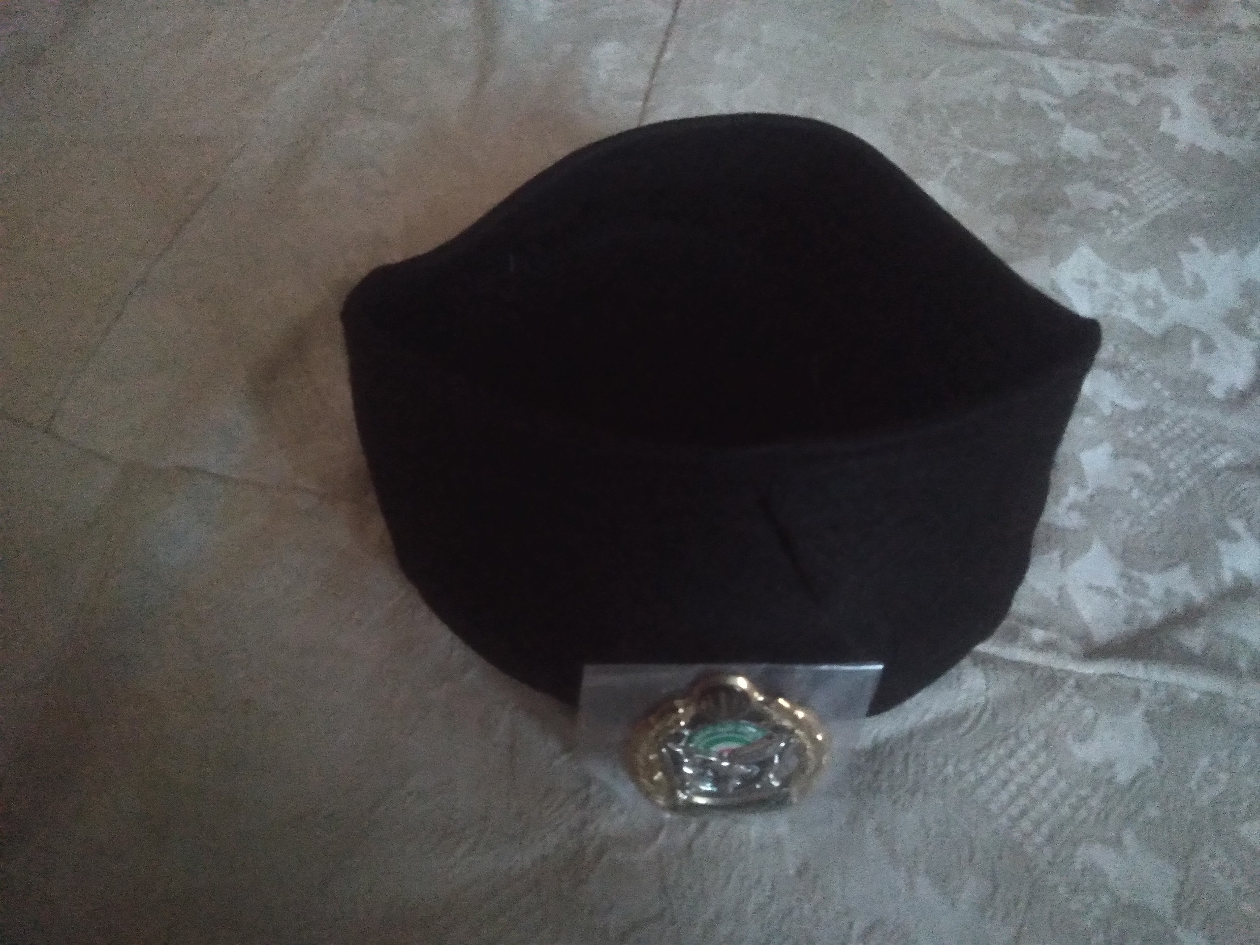 کلاه کج نظامی مشکی