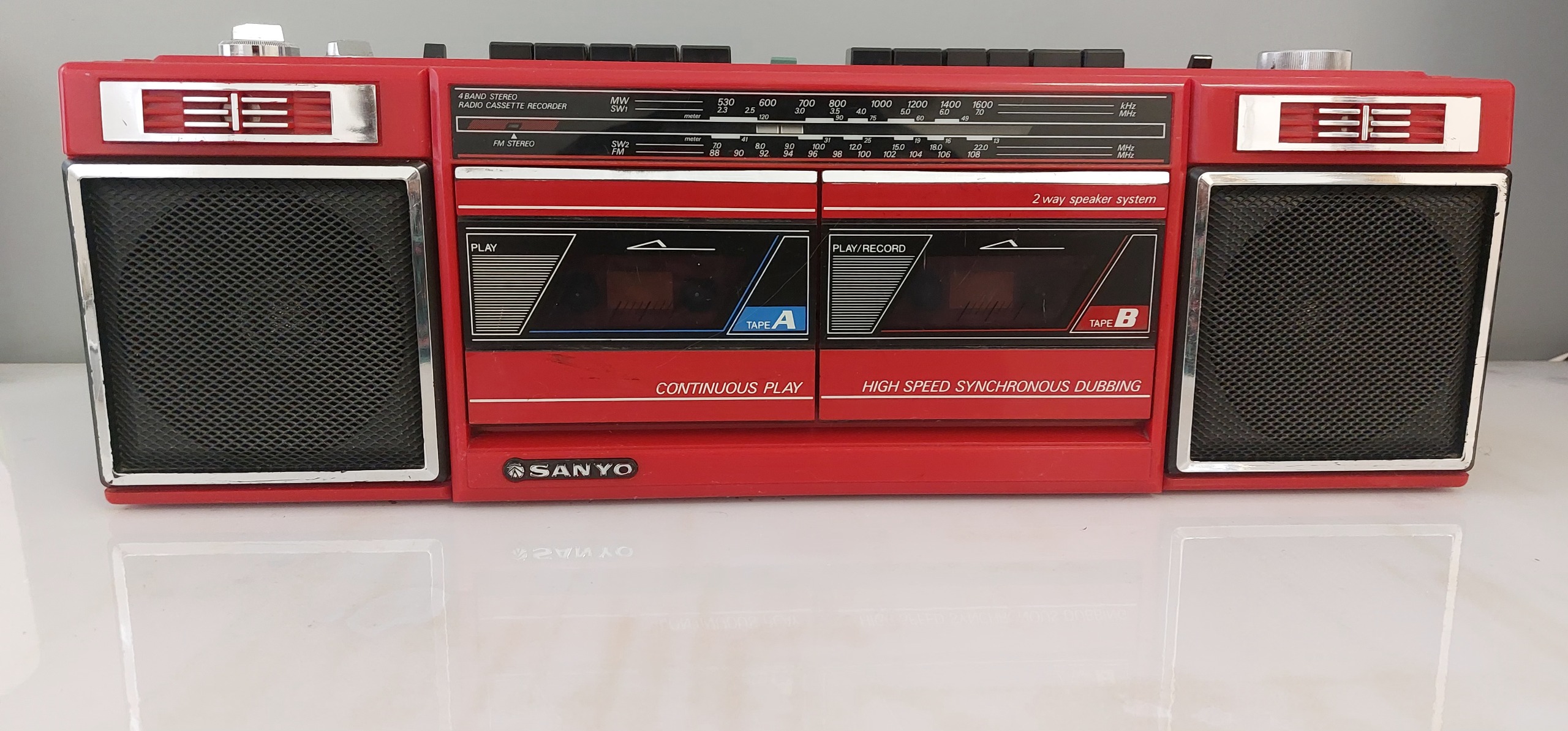 ضبط کلاسیک قرمز SANYO MW-15K