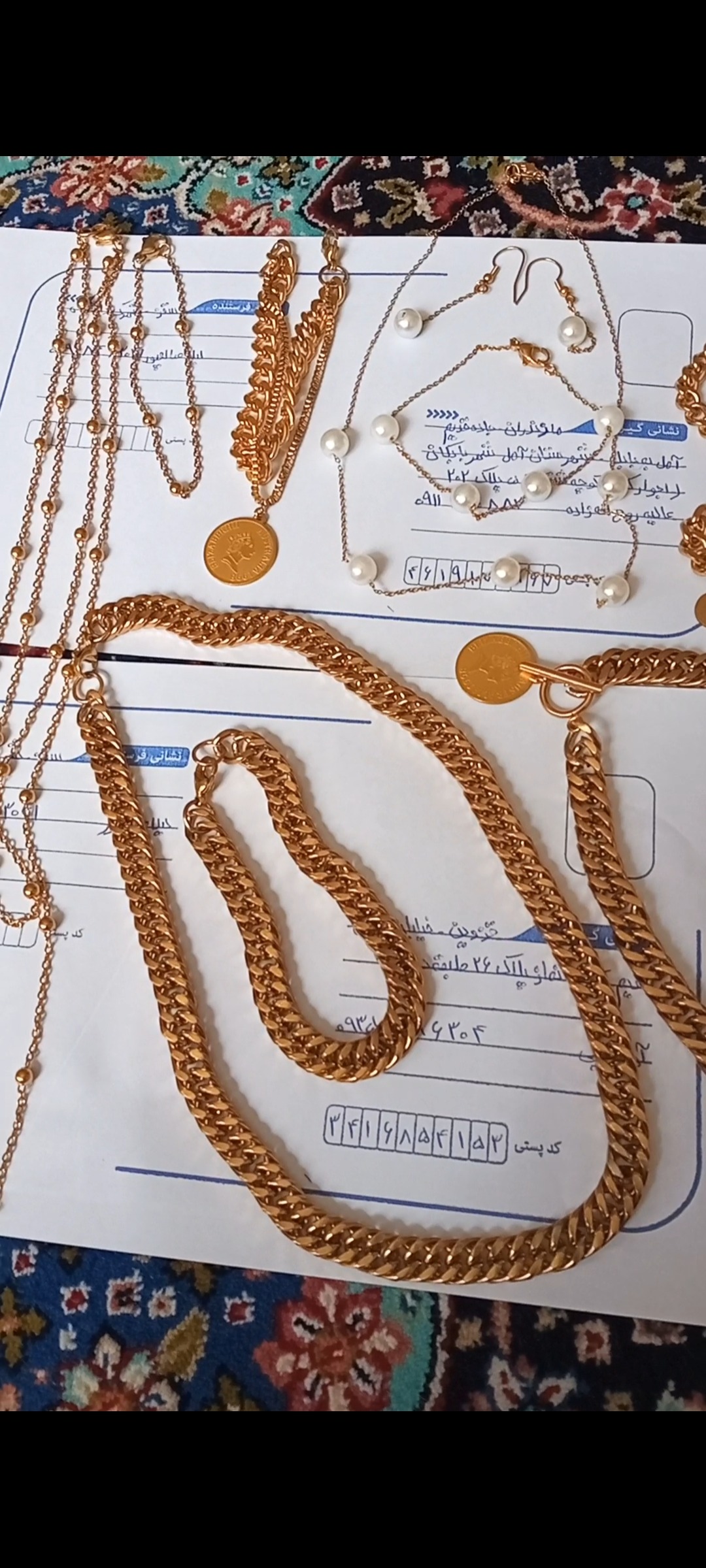 گردنبند و دستبند کارتیر