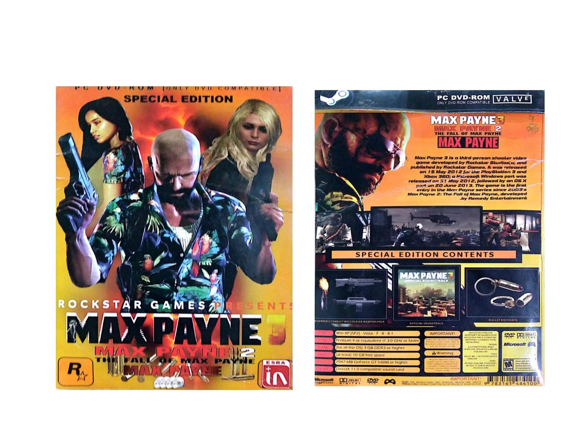 بازی کامپیوتر مجموعه بازی های مکس پین MAX PAYNE