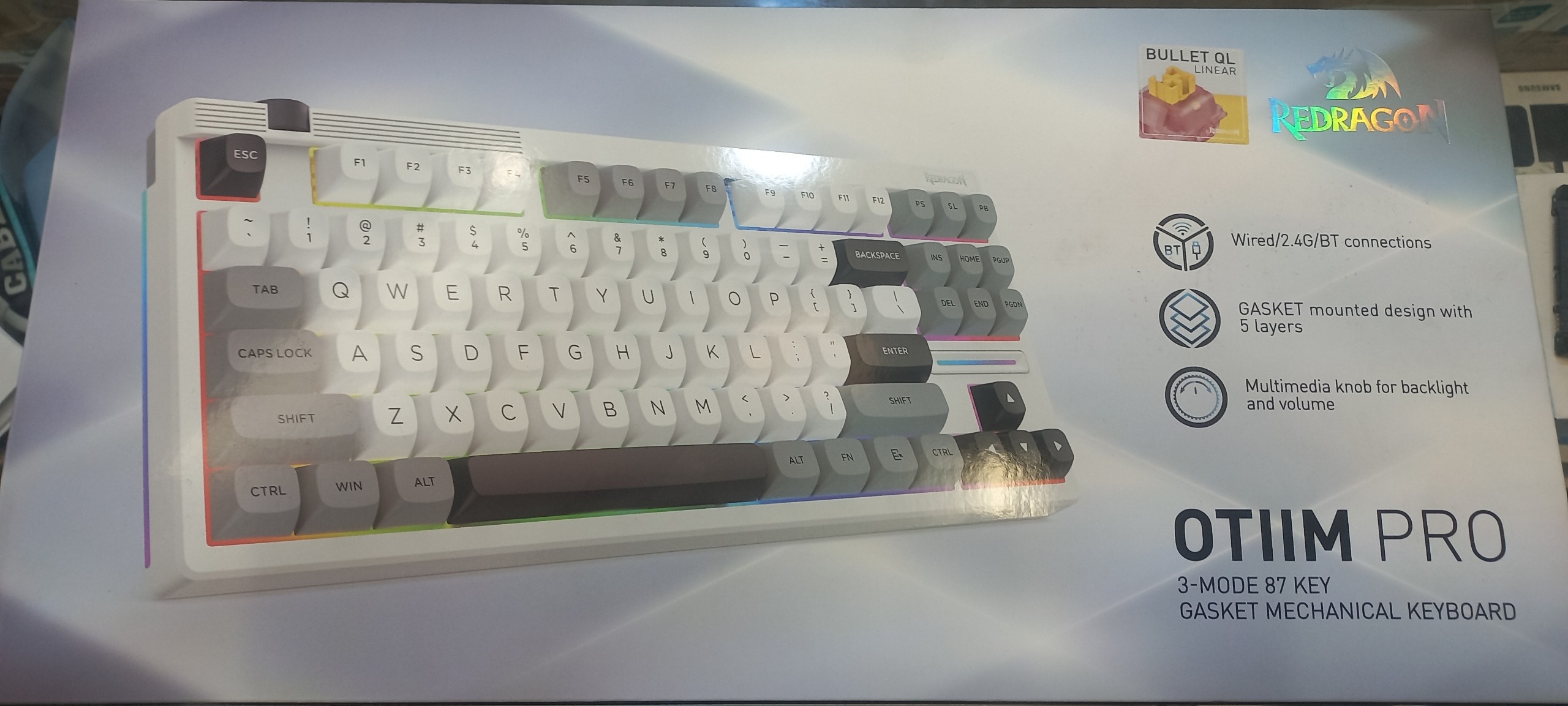 کیبورد رد دراگون مدل red dragon k729