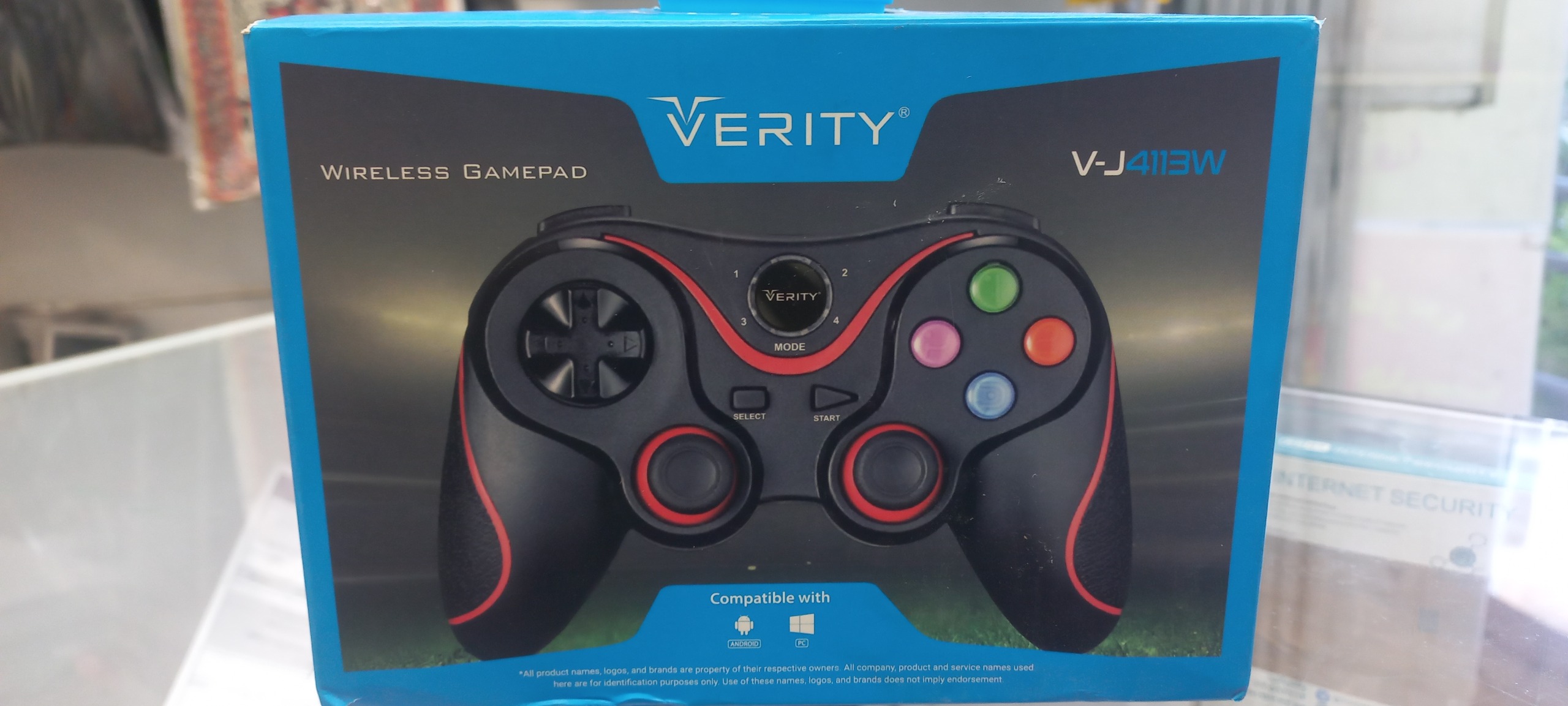 دسته بازی وایرلس VERITY V-j4113w