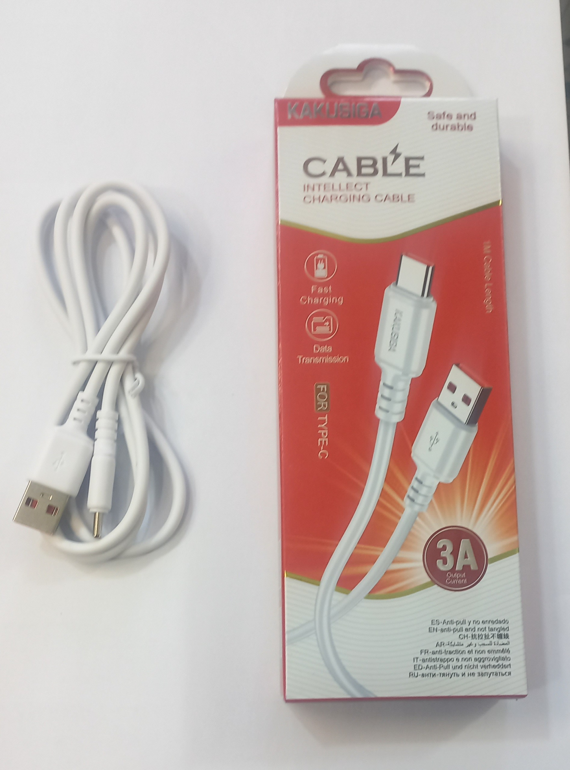 کابل انتقال داده و شارژ سریع USB to Type-C