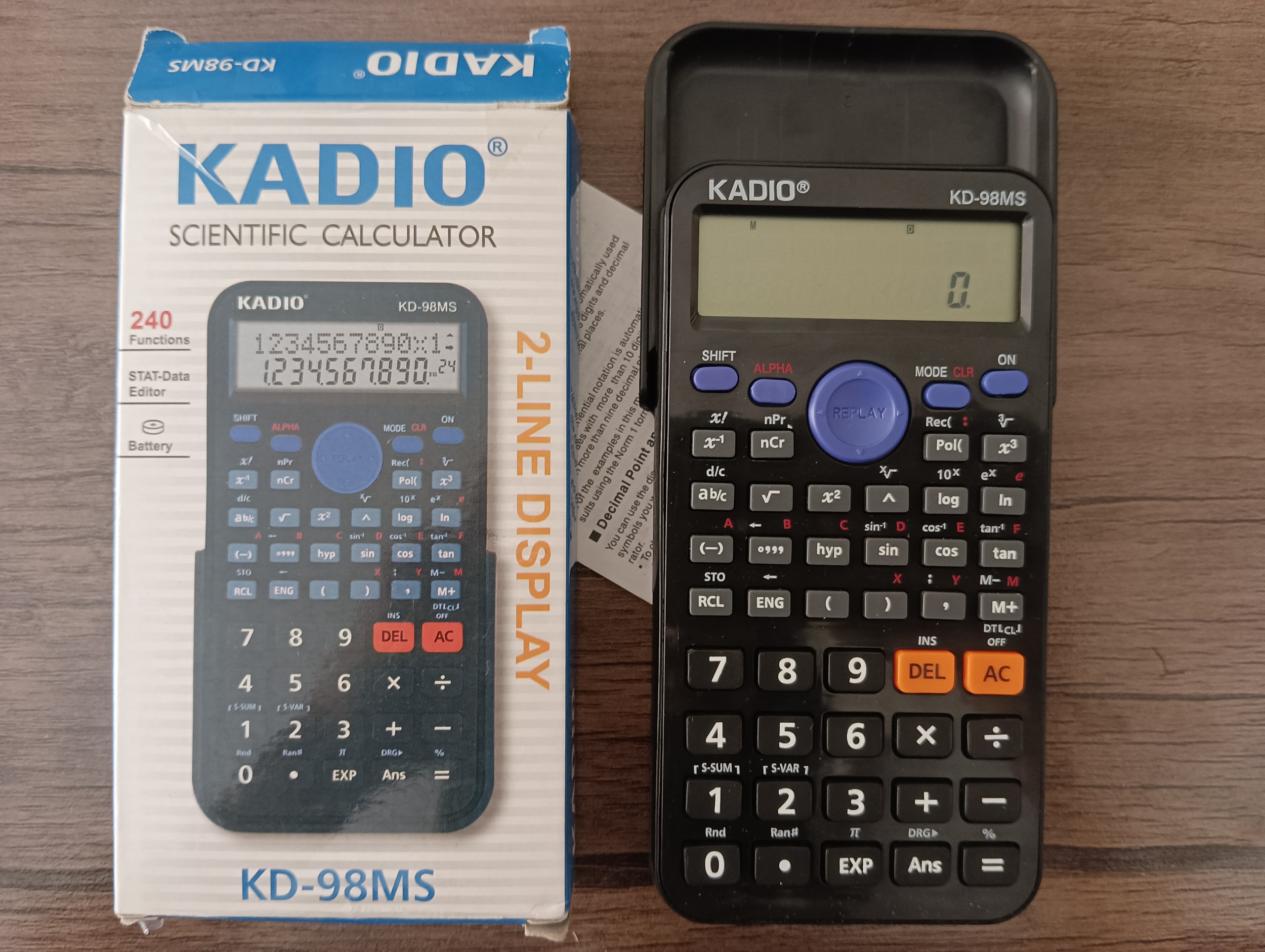 ماشین حساب kadio نو