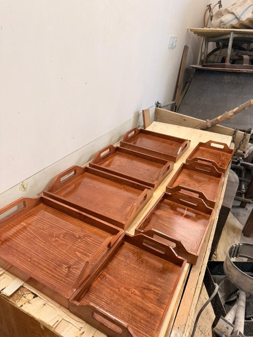 سینی چوبی ضدآب