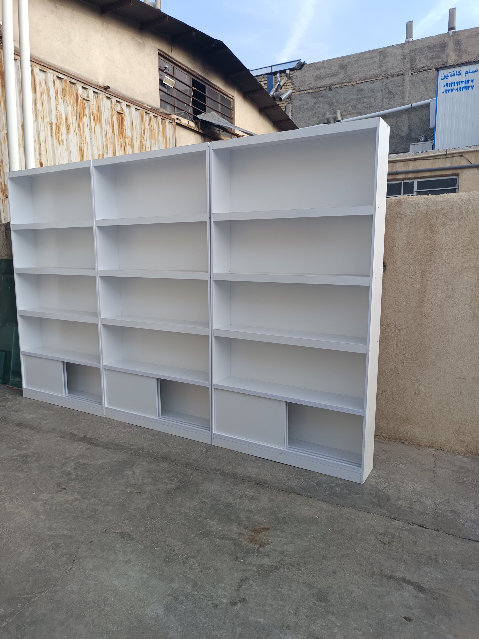 قفسه انباری دار درب ریلی