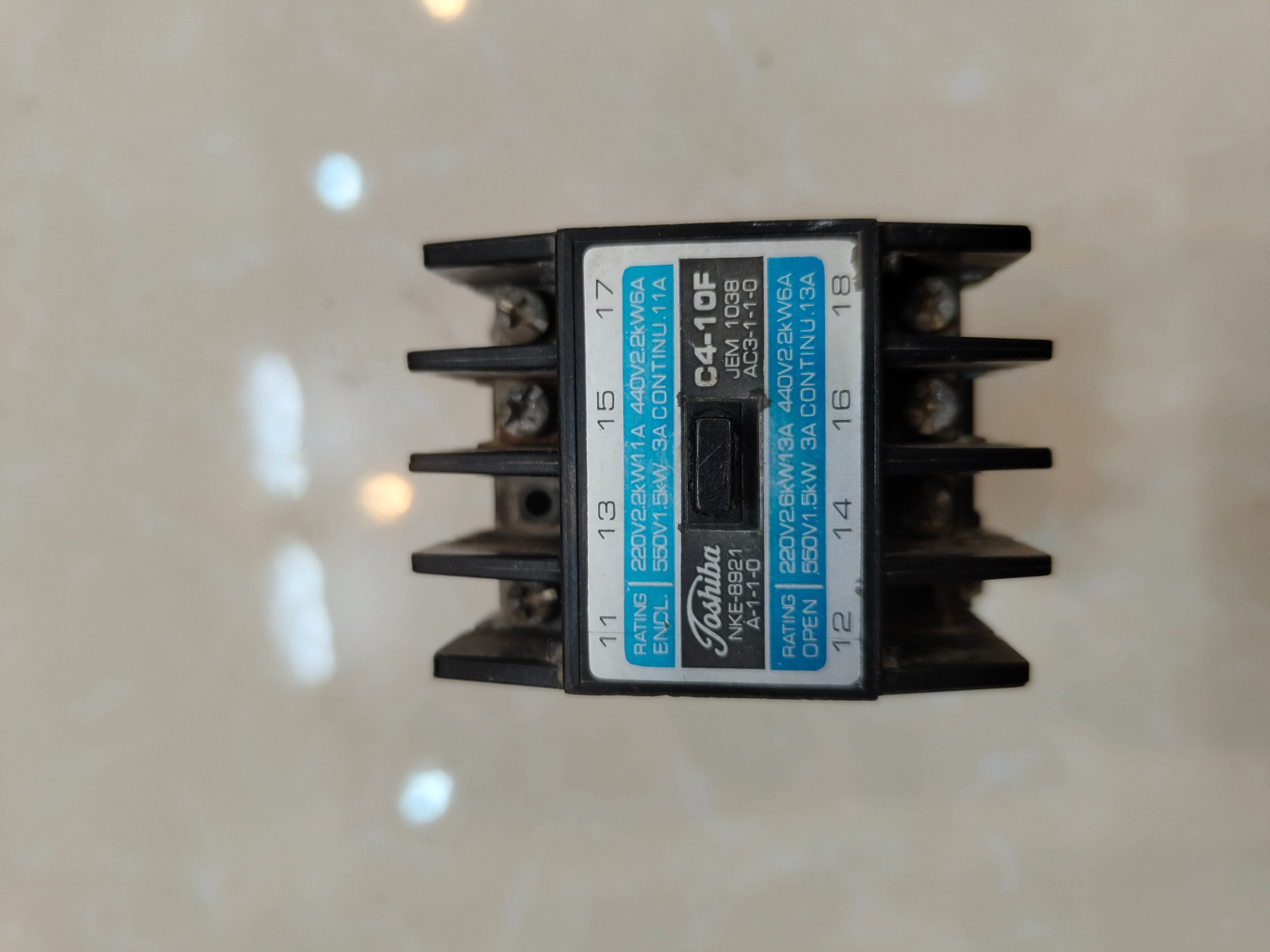 تله مکانیک (کنتاکتور) کلید on , off