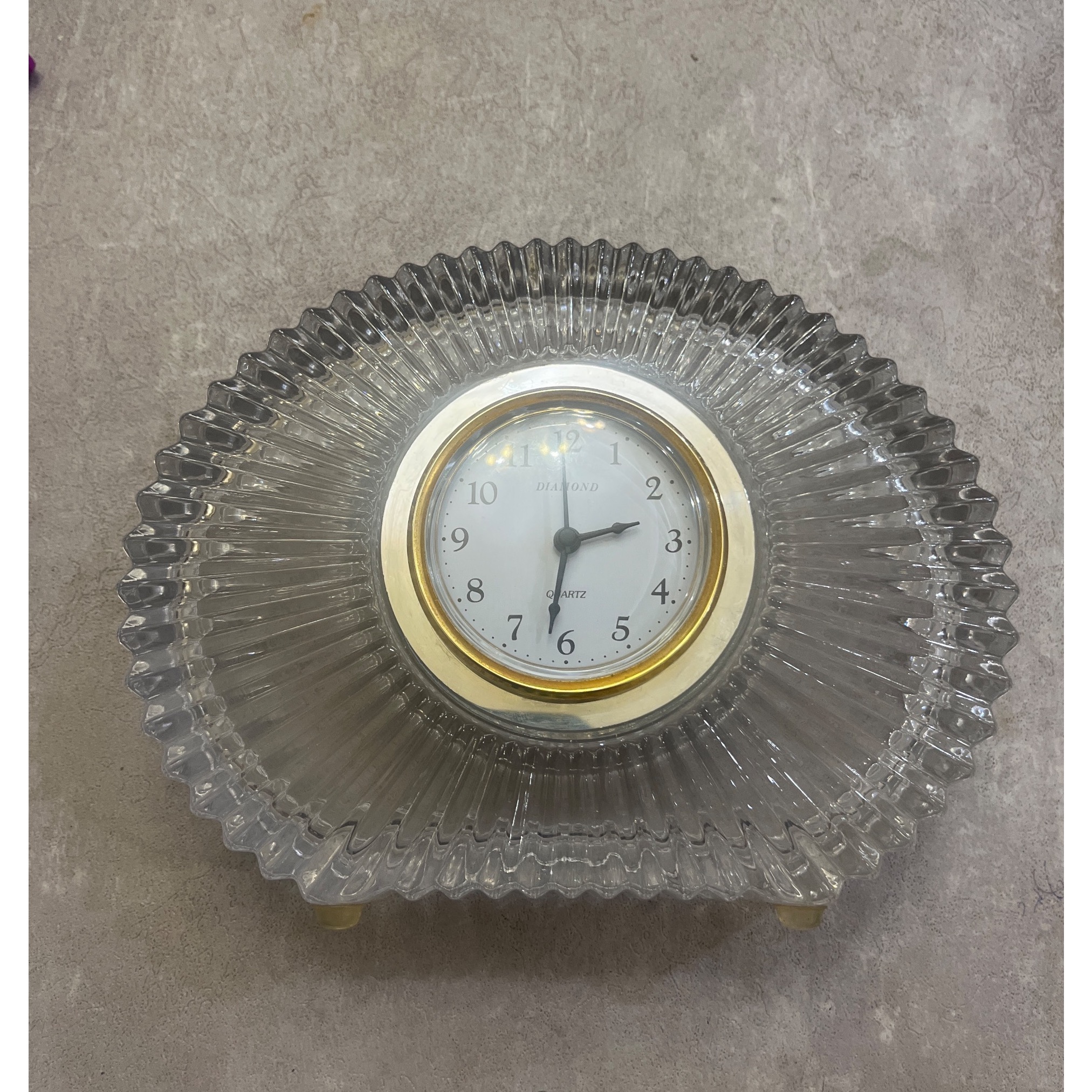 ساعت رومیزی کرستال ژاپنی