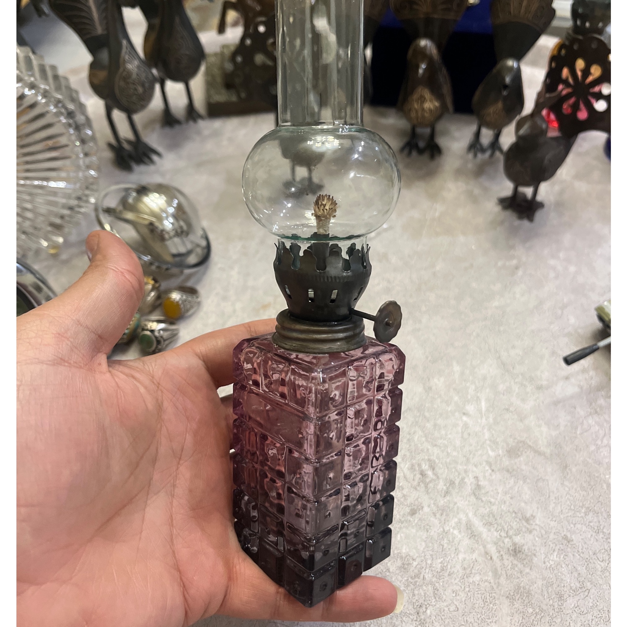 چراغ نفتی قدیمی