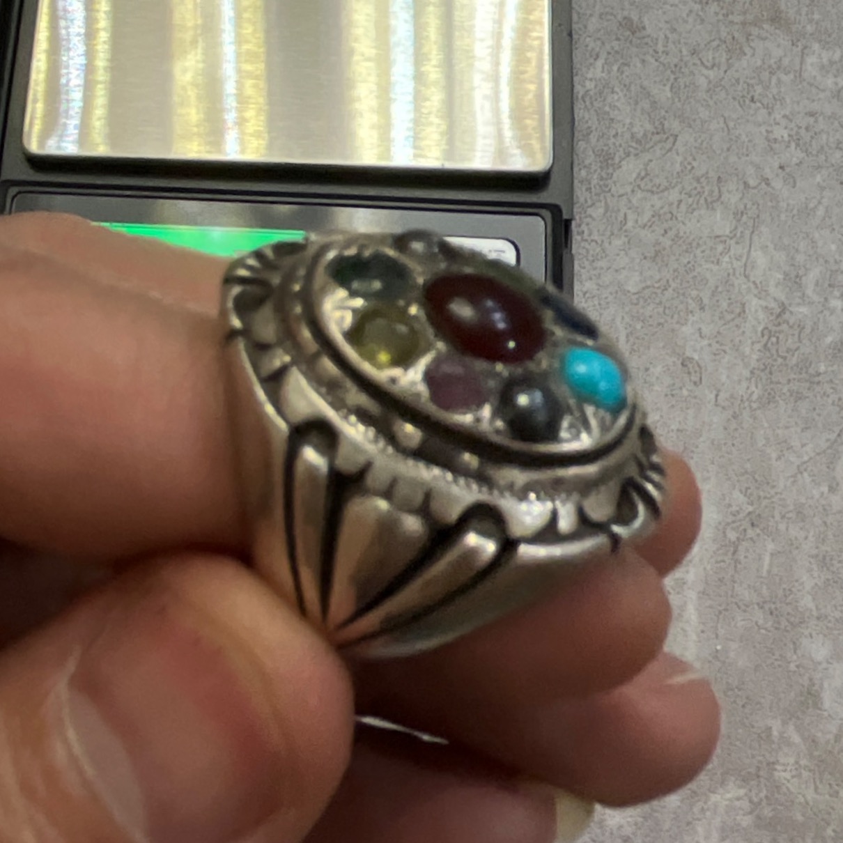 انگشتر نقره قدیمی