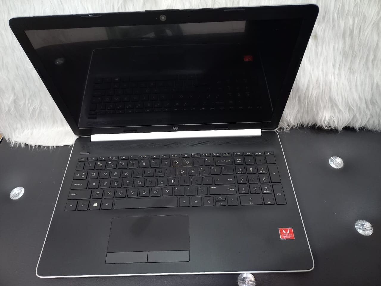 لپ تاپ قدرتمند لمسی Hp Ryzen5 بسیار تمیز