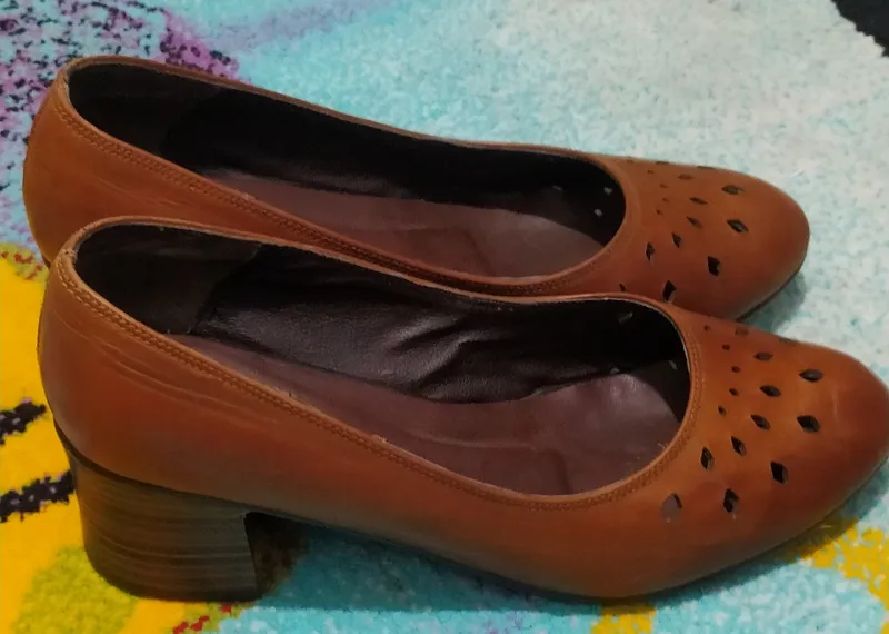کفش چرم زنانه سایز 37برندسورنا