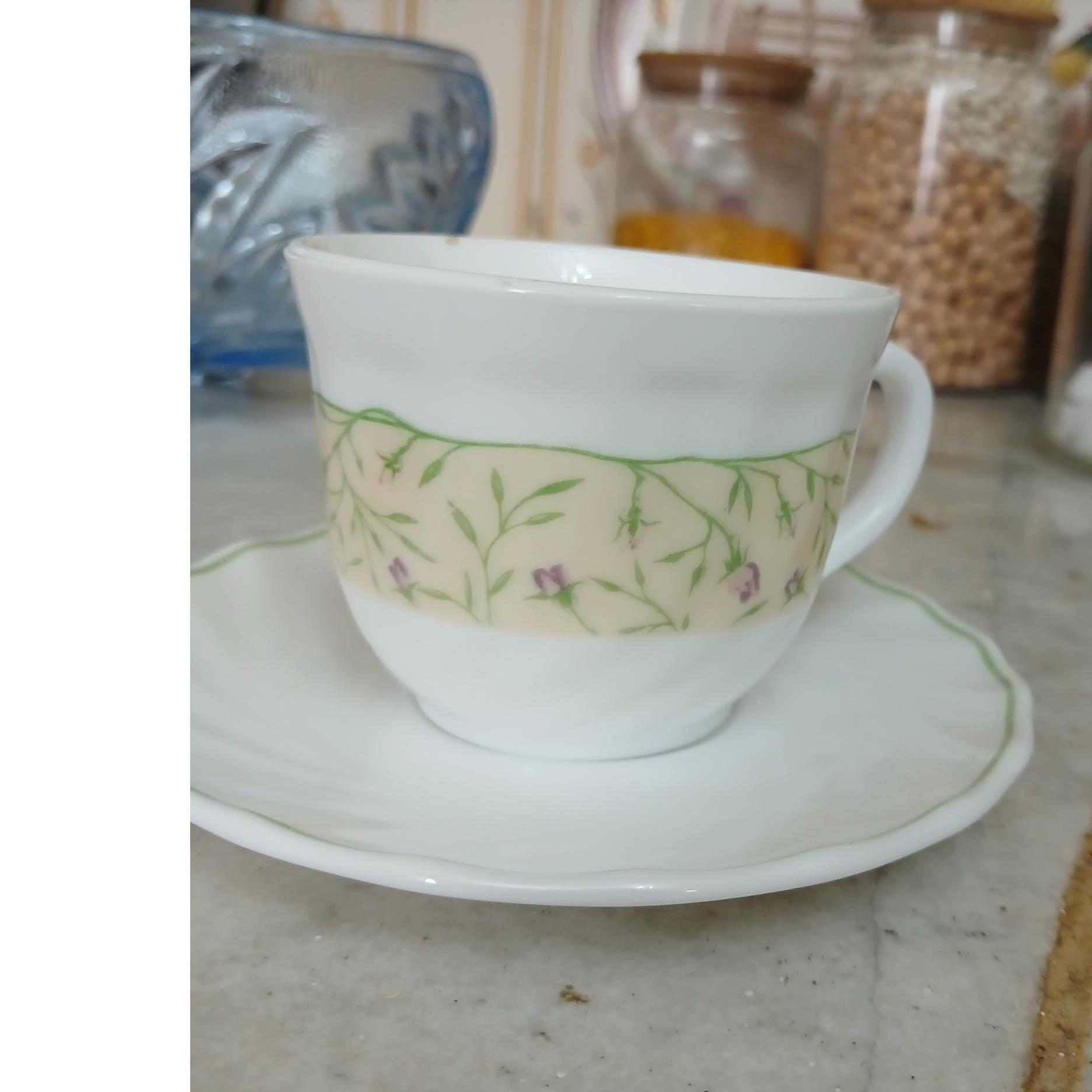 فنجان نعلبکی ارکوپال فرانسه