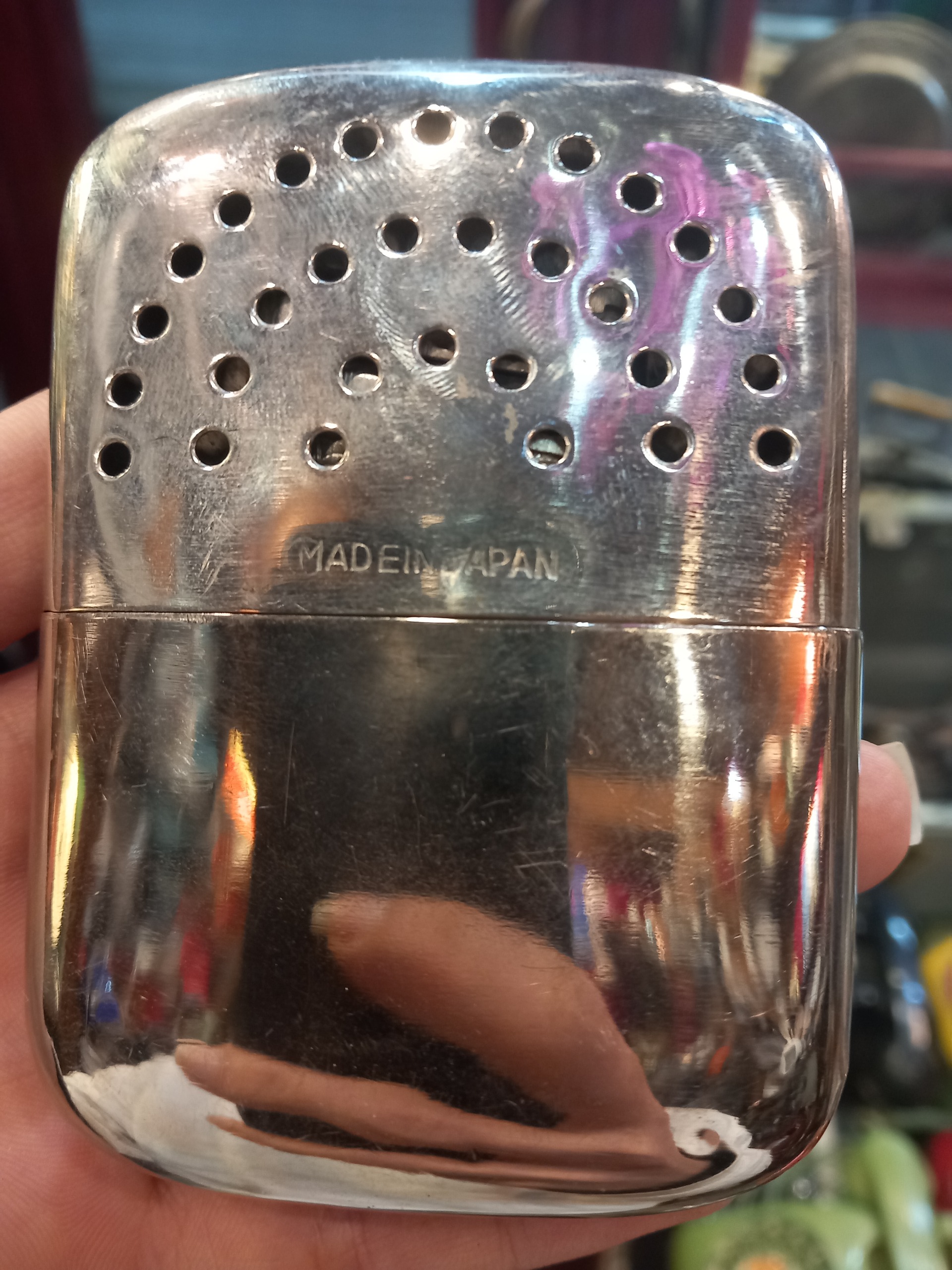 بخاری جیبی نفتی قدیمی