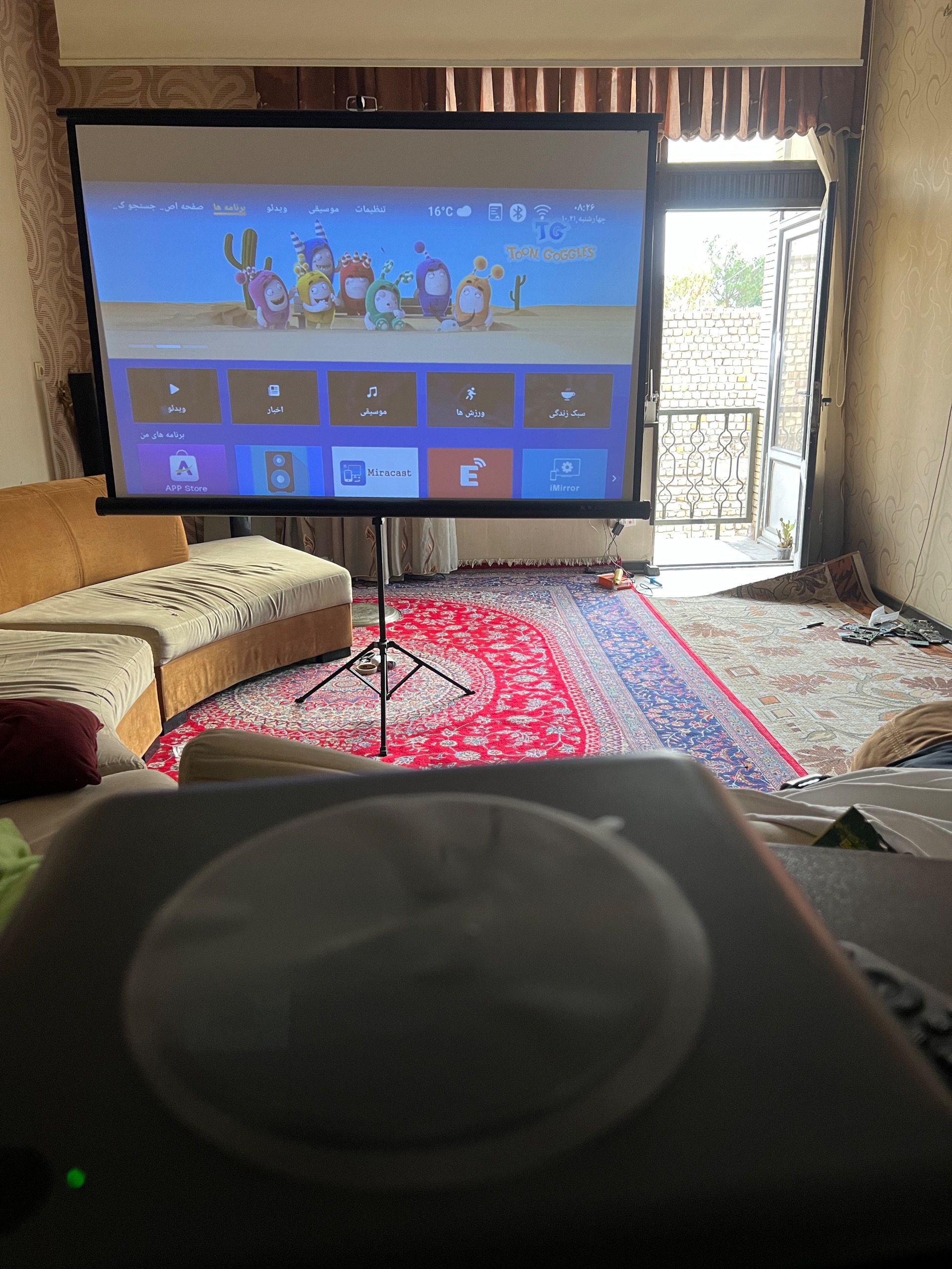 ویدیو پرژکشن النز sd550