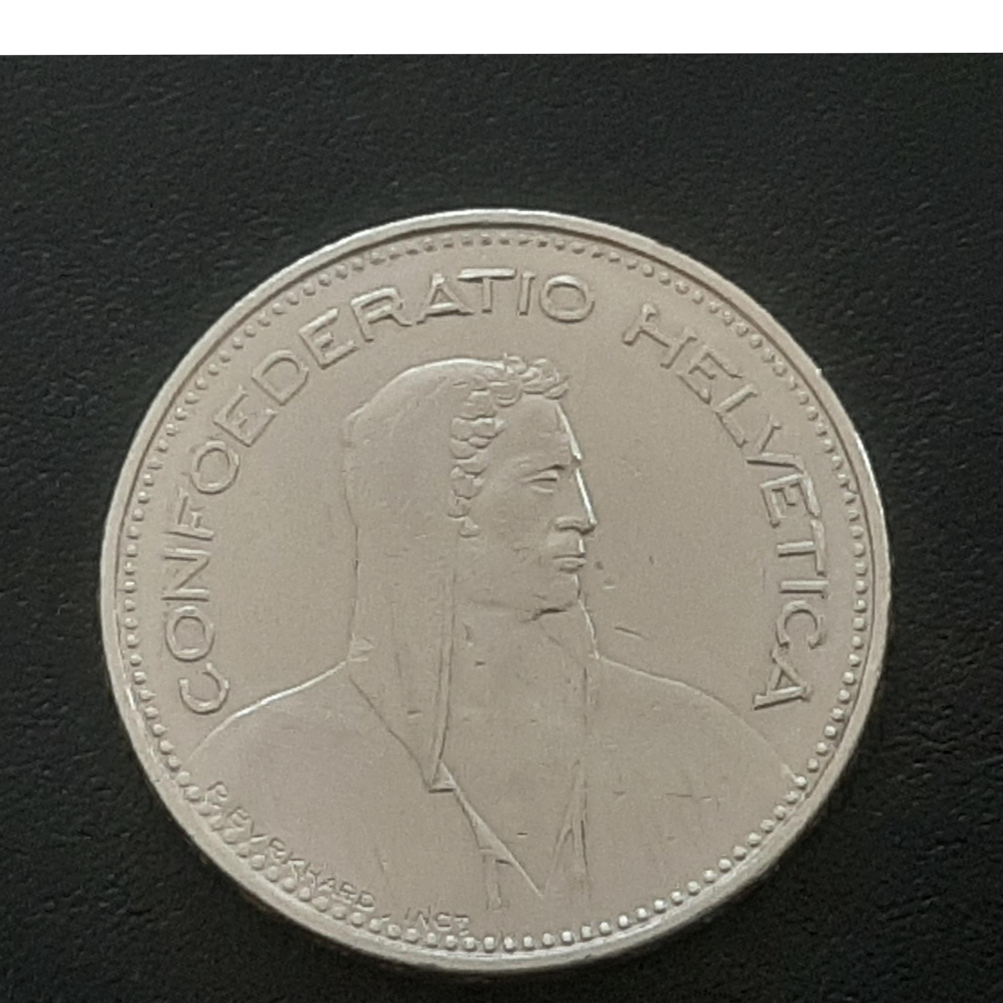 سکه 5 فرانک سوئیس CHF