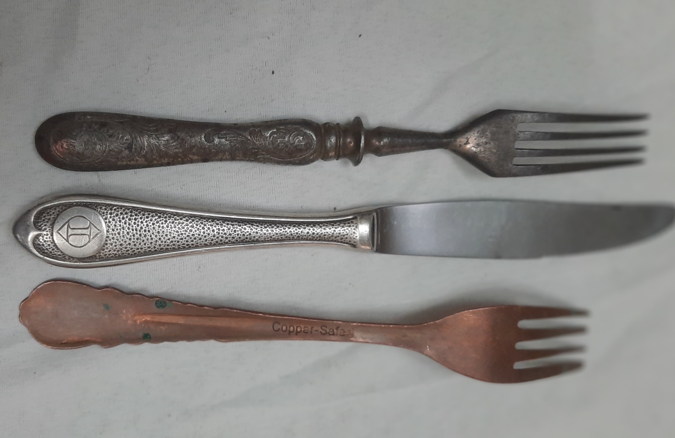 چنگال فولادی قدیمی