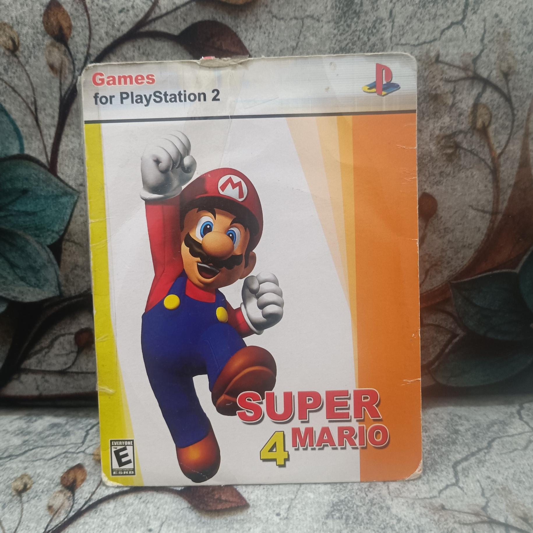 بازی پلی استیشن دو super mario4 (ps2)
