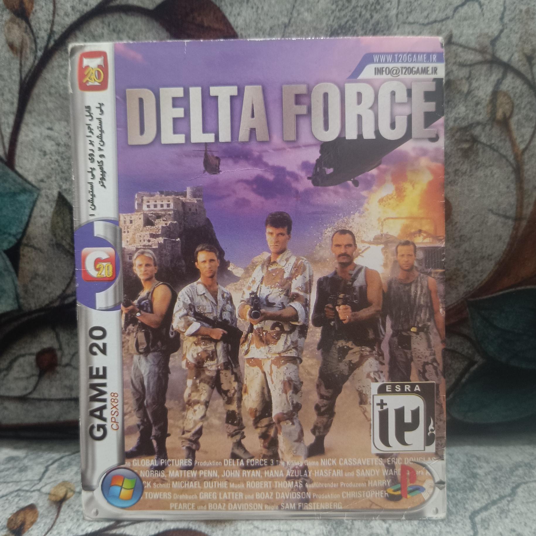 بازی delta force قابل اجرا روی (ps1) (ps2) (pc)