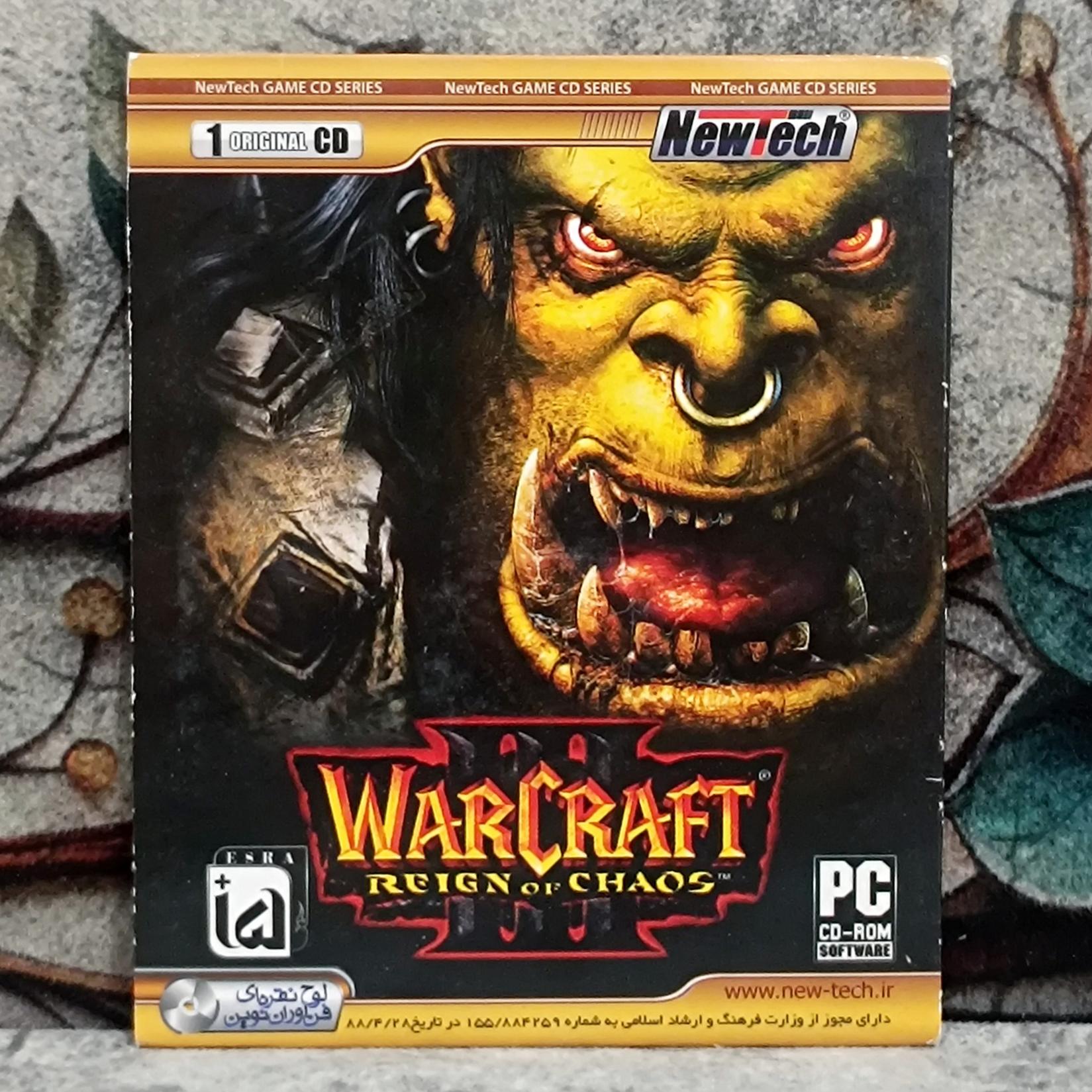 بازی WARCRAFT REIGN OF CHAOS / PC / پلمب CD