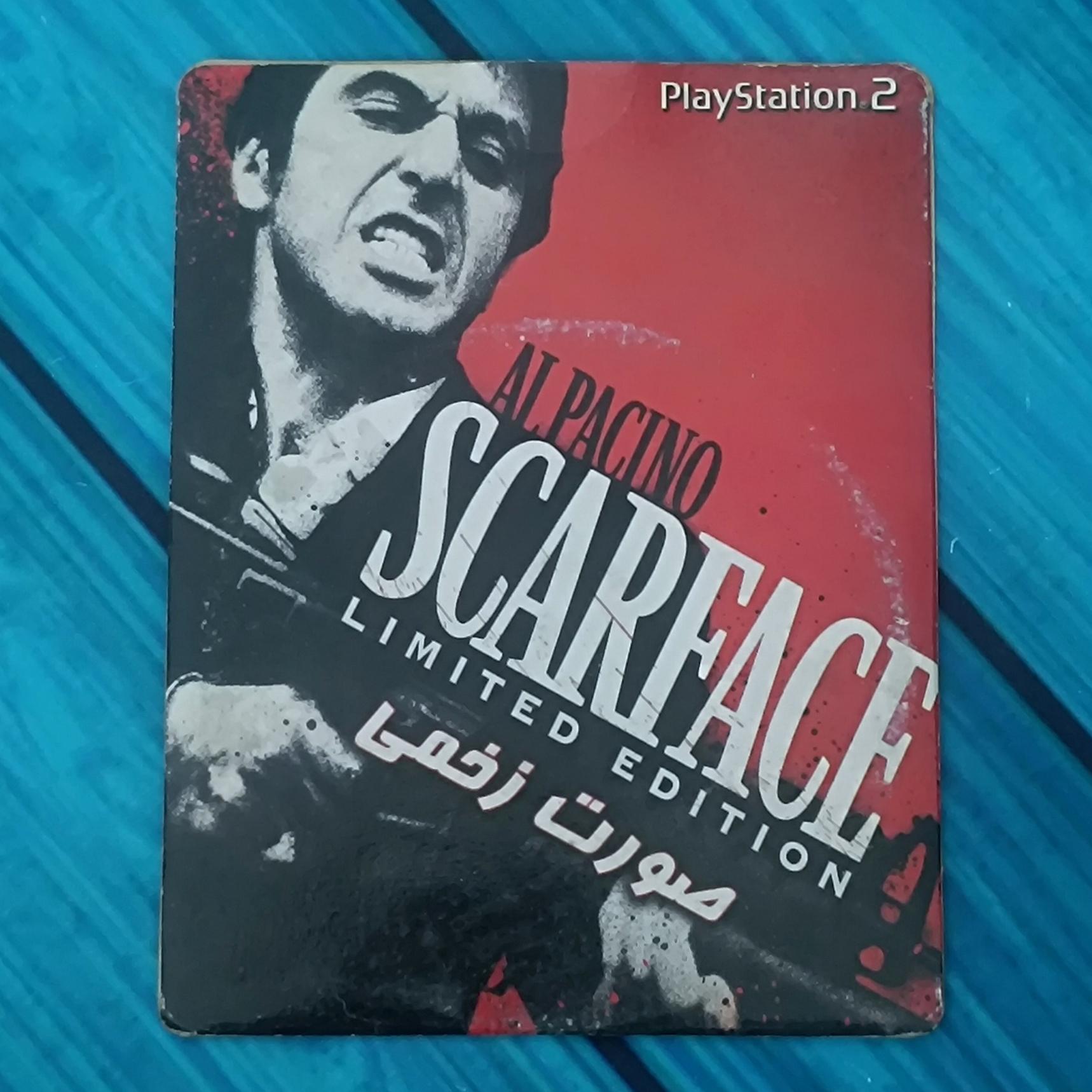 بازی SCARFACE LIMITED EDITION صورت زخمی ps2