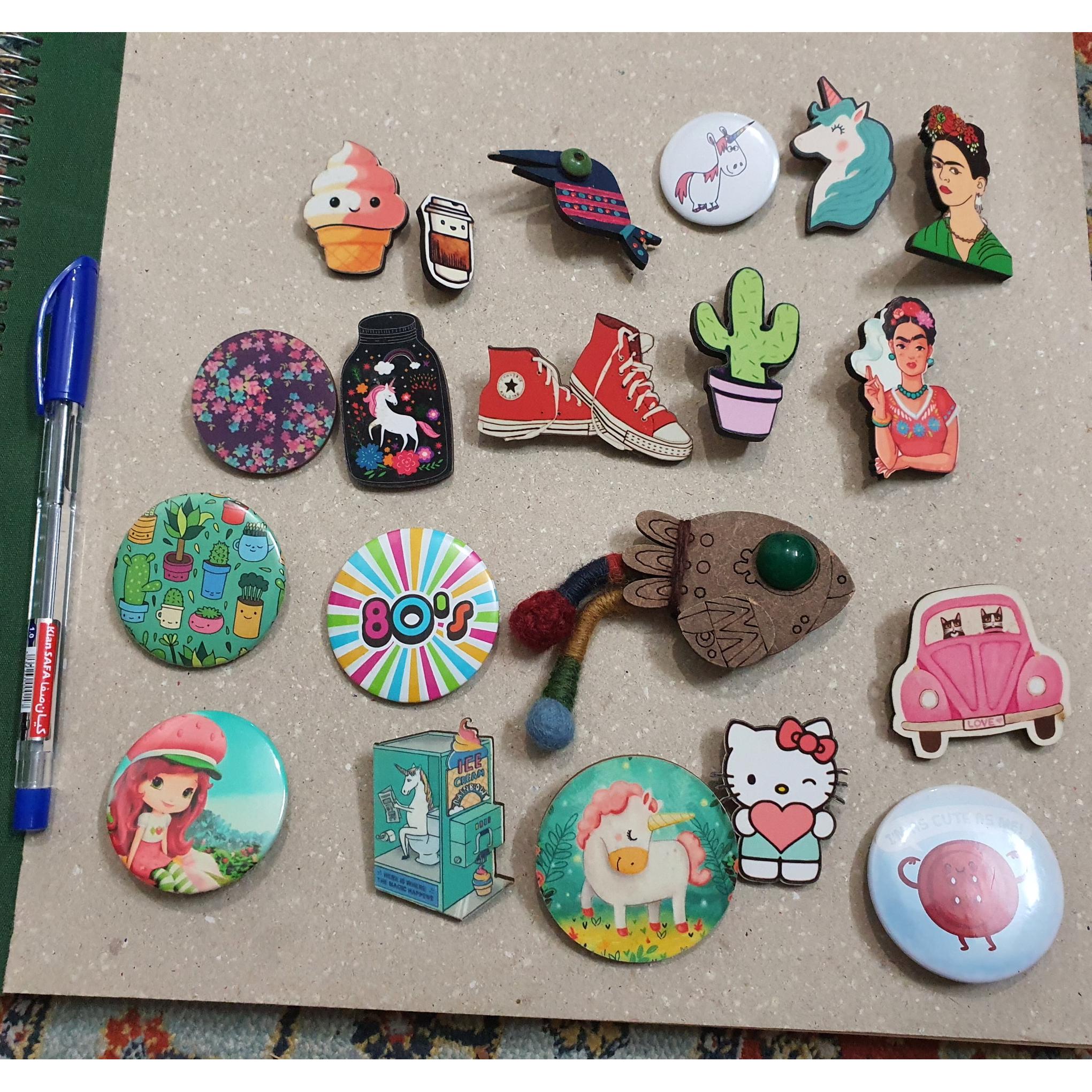 تعدادی پیکسل چوبی