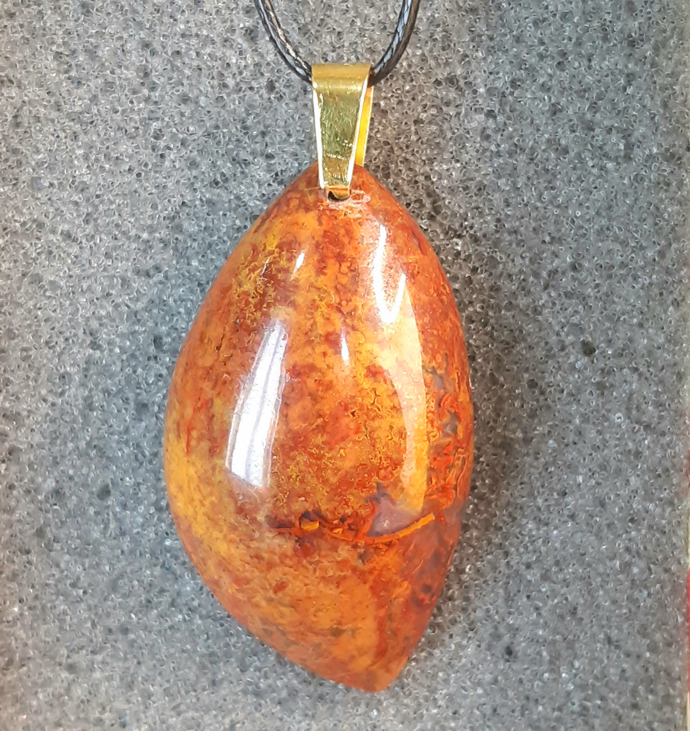 گردنبند شجر پاییزه زیبا رنگ