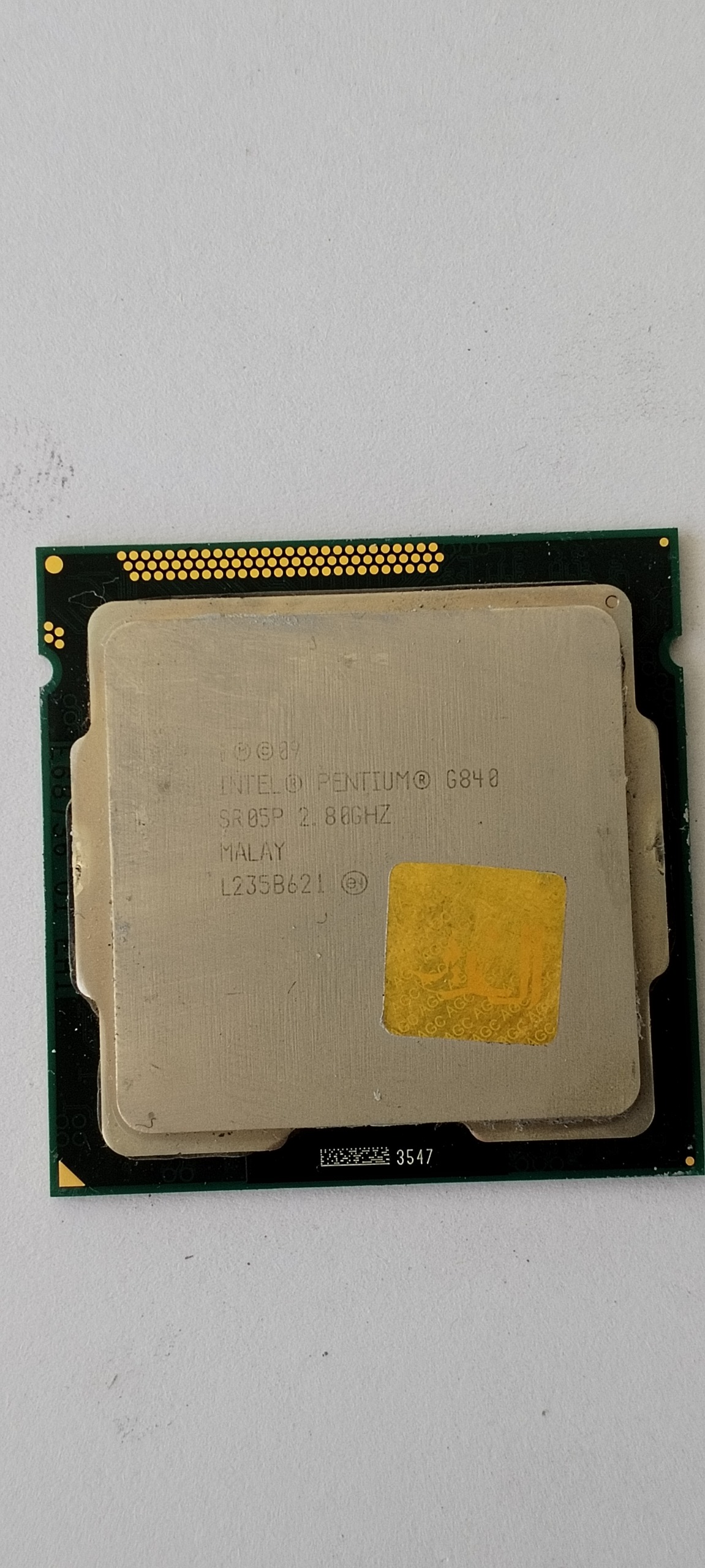 Cpu g840 اینتل