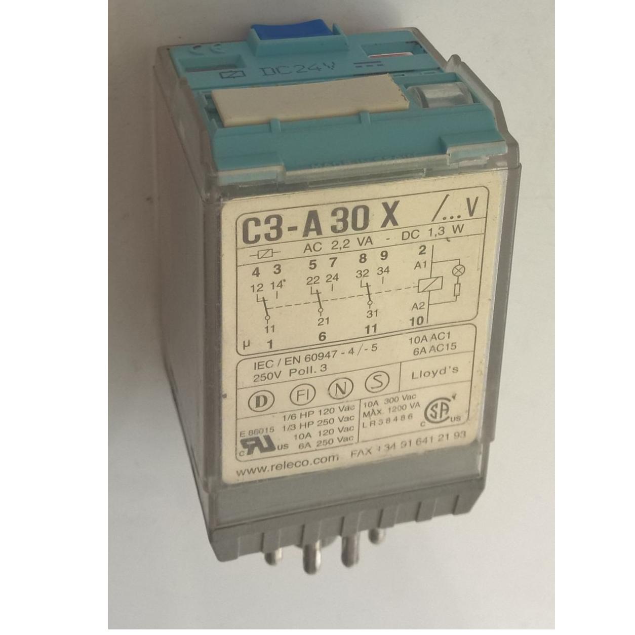 رله شیشه ای RELECO کد C3-A30X