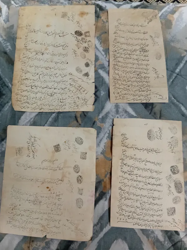 تعداد سند و قولنامه قدیمی