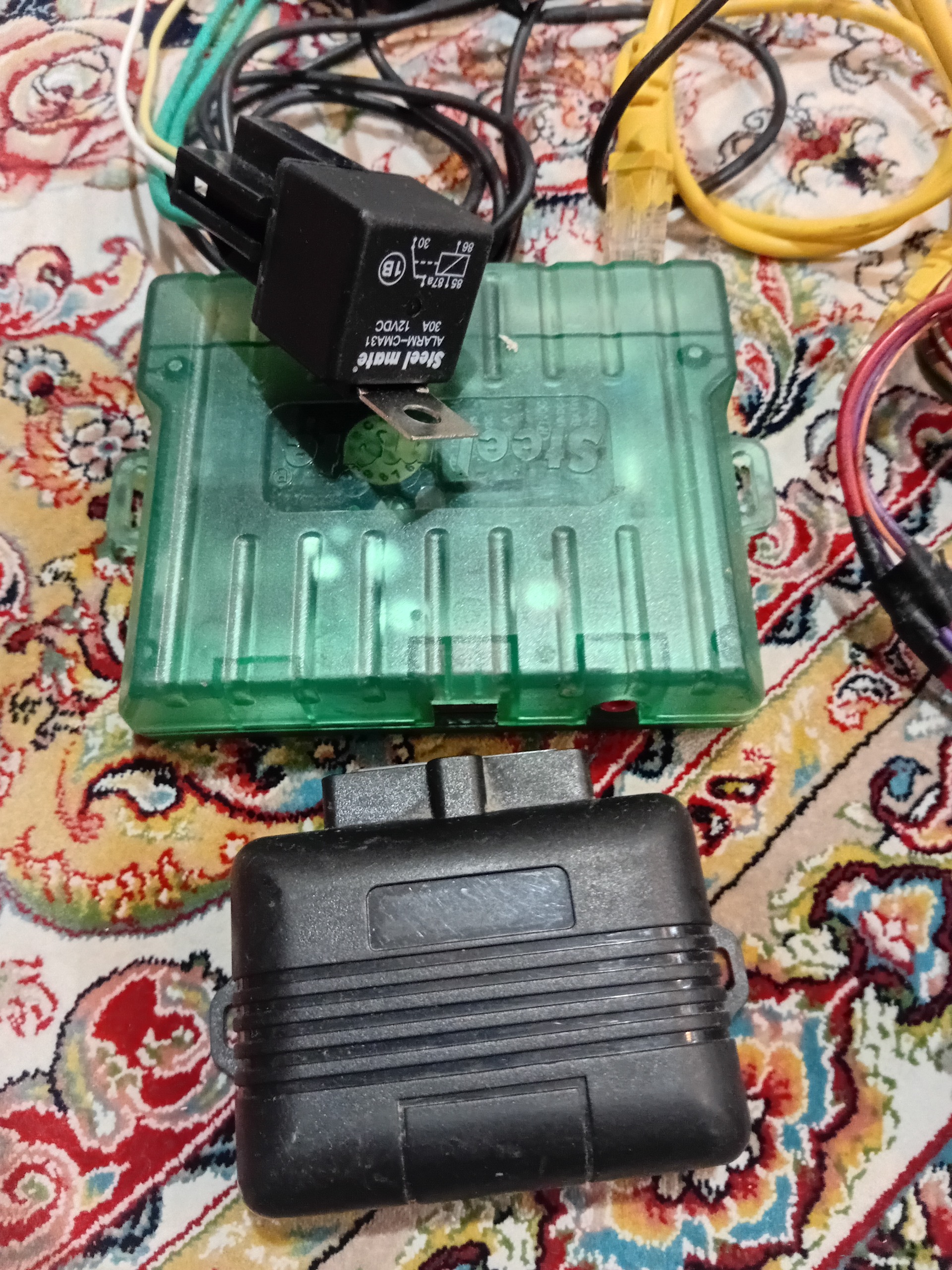 2 عدد دزدگیر تصویری مجیکار و استیل میت