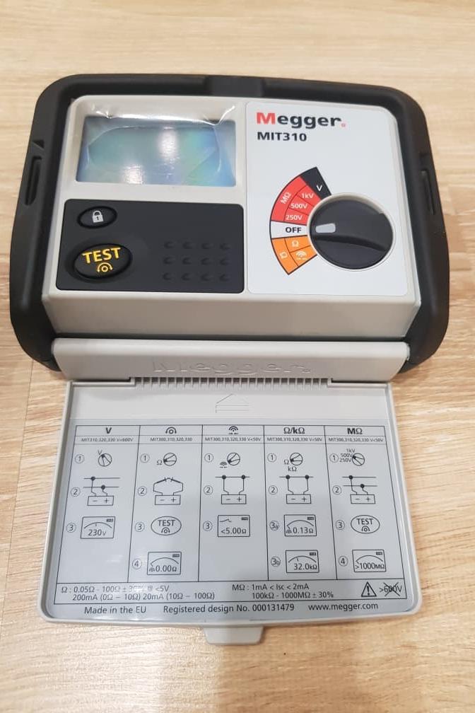 میگر مولتی متر 1 کیلوولتی MEGGER MIT-310
