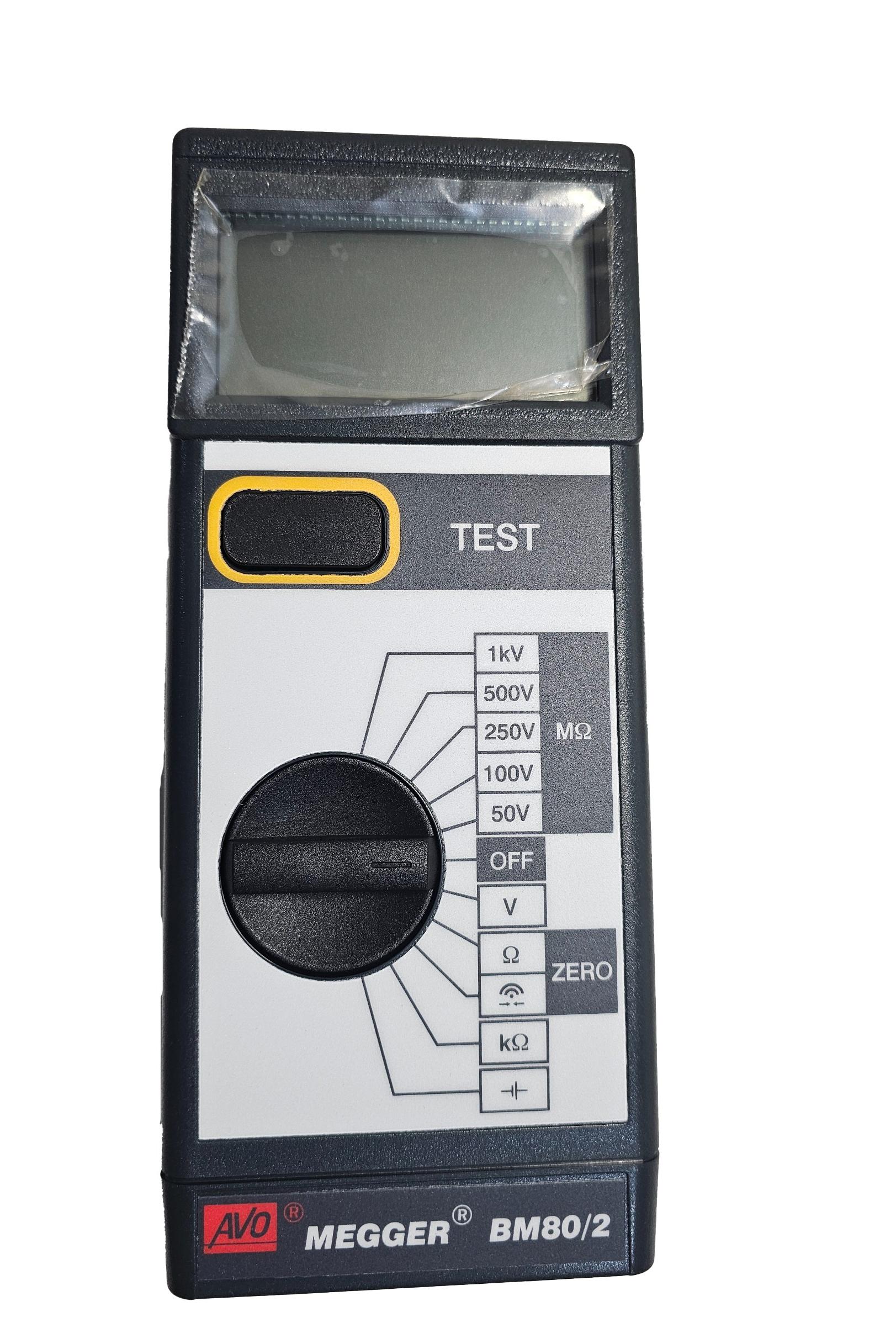 میگر مولتی متر 1 کیلوولتیMEGGER BM-80/2