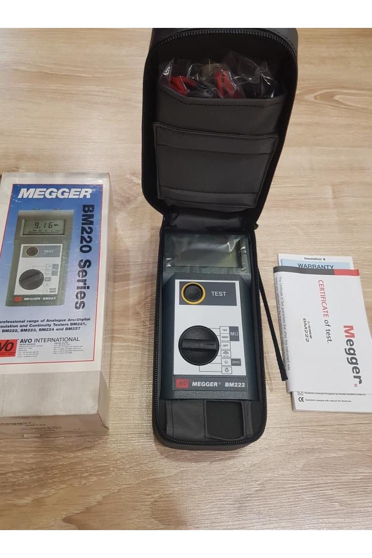 میگر مولتی متر 1کیلوولتی MEGGER BM-222