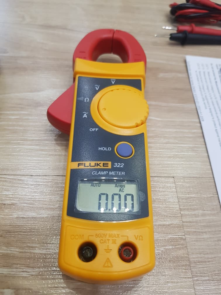 آمپرمتر کلمپی فلوک fluke 322
