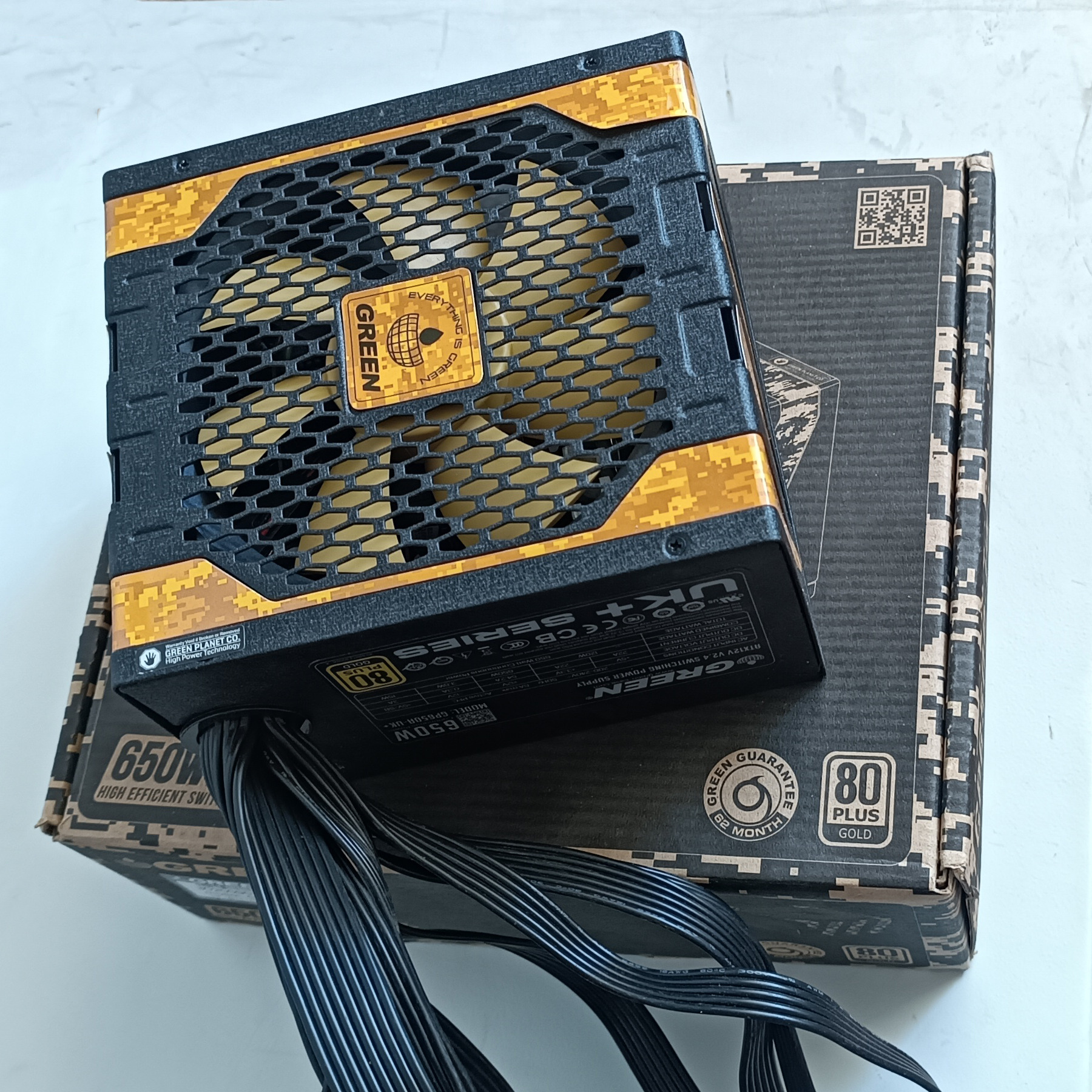 Green 650w ukplus gold با گارانتی