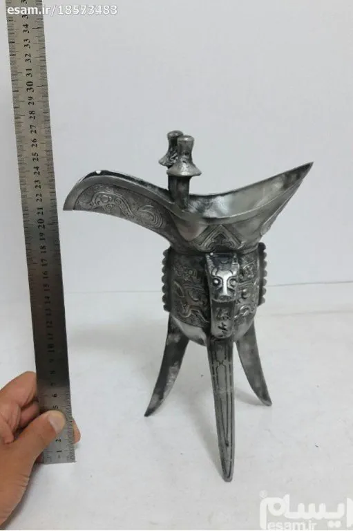 مجسمه جام برنجی طرح سیلور