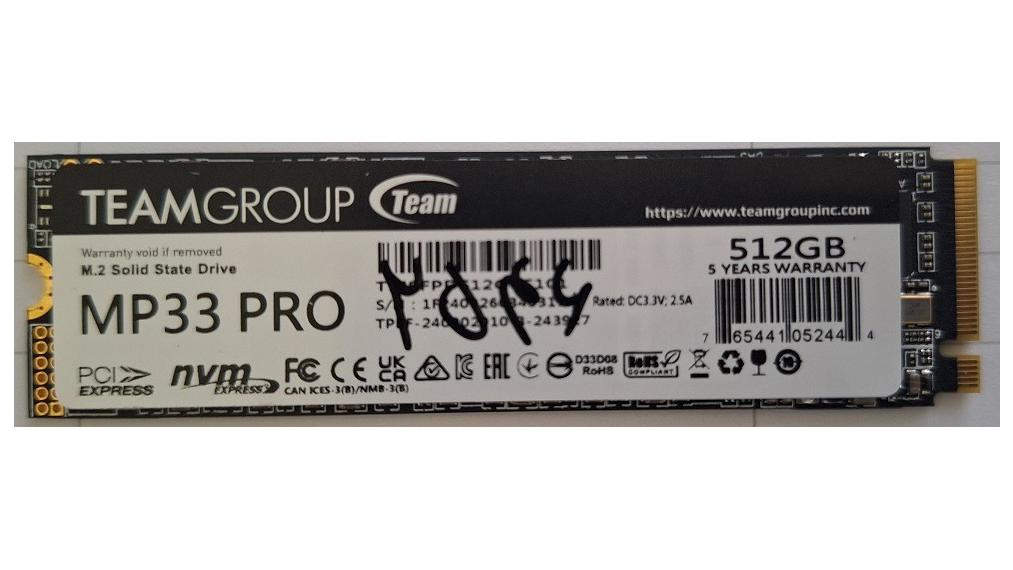 ssd m2 nvme 512 gen 3