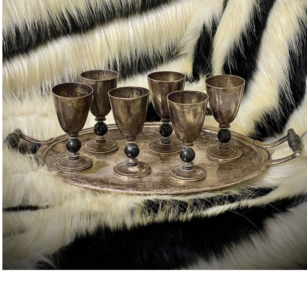 جام و سینی سیلورپلیت