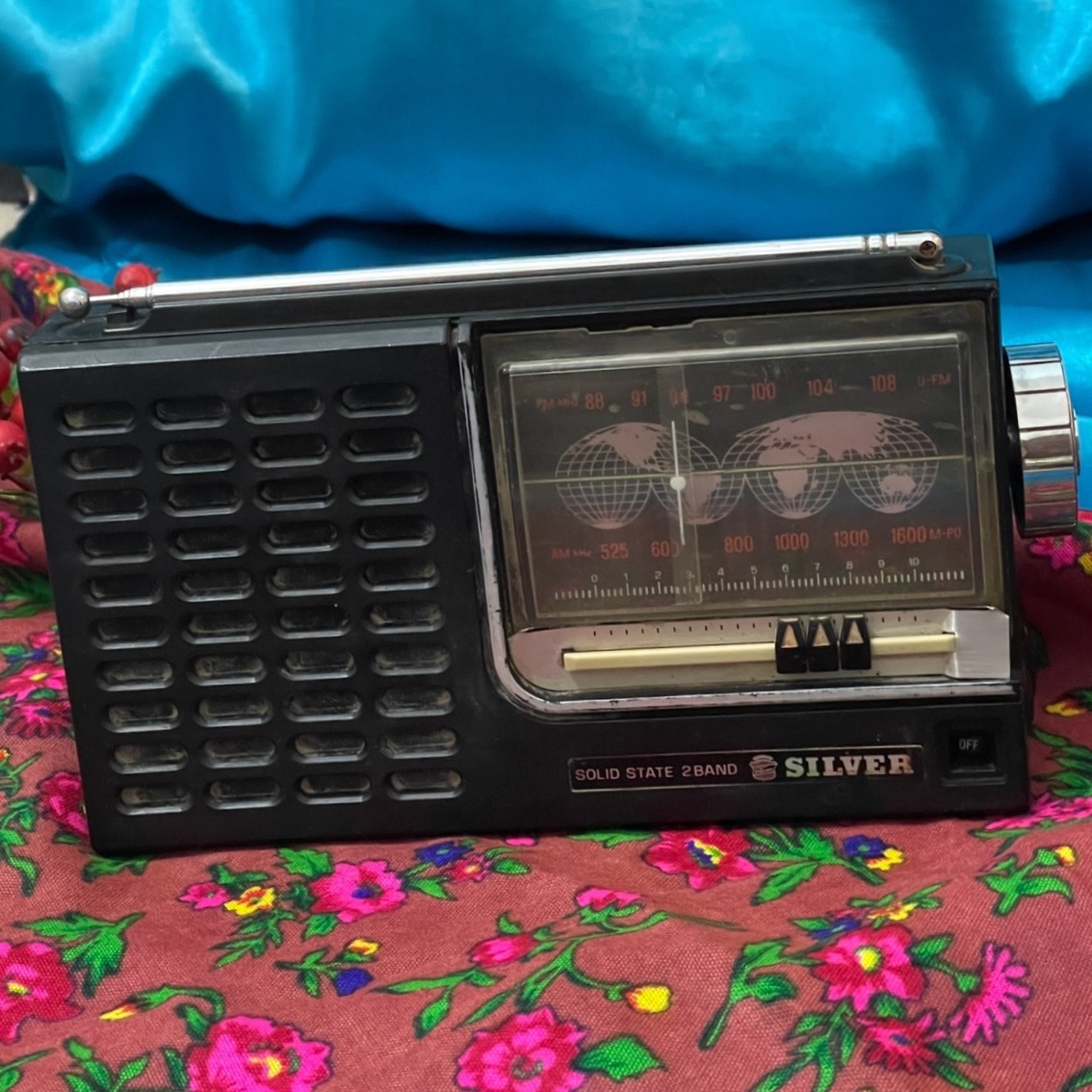 رادیو قدیمی سالم مارک سیلور