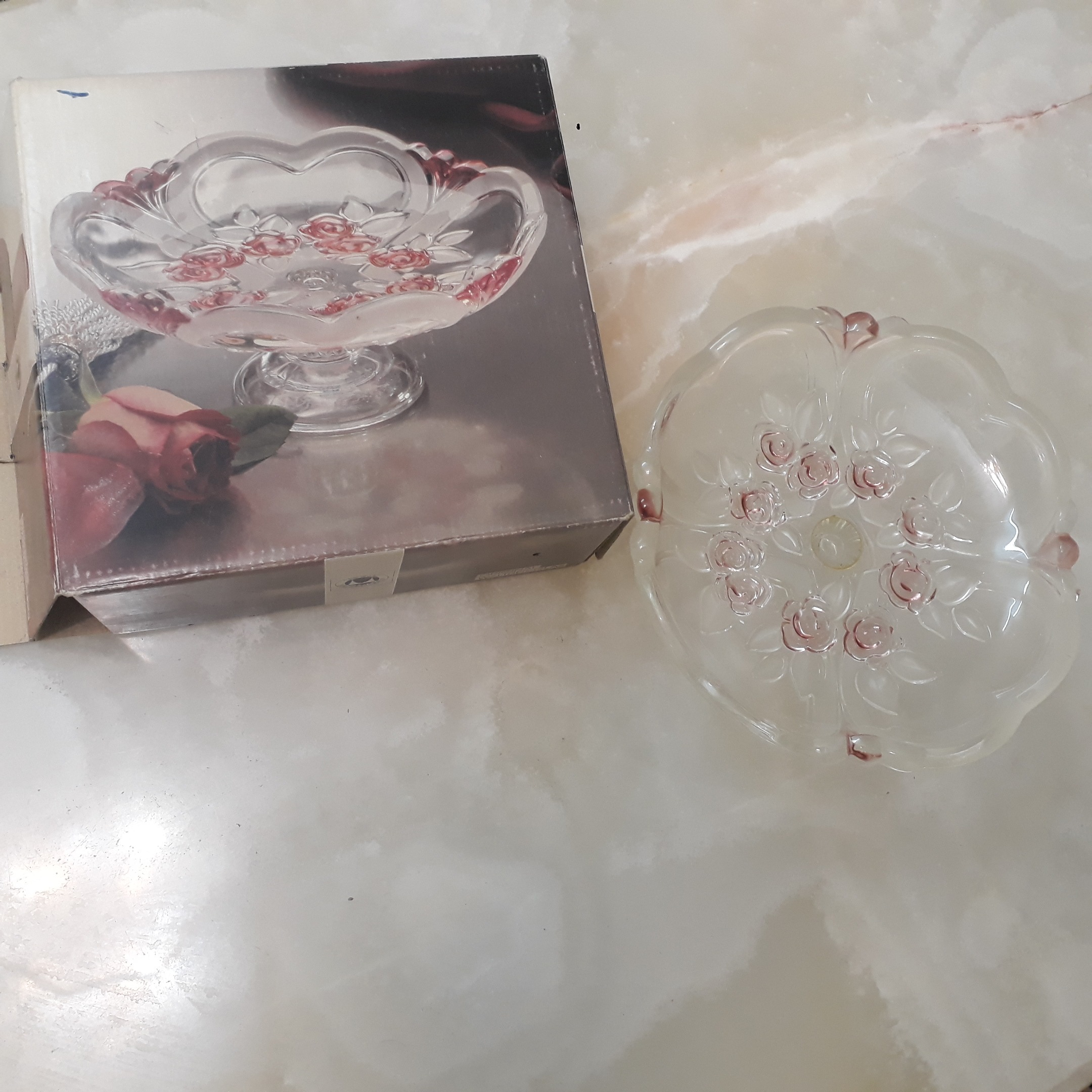واترگلس شیرینی خوری قطر 17cm