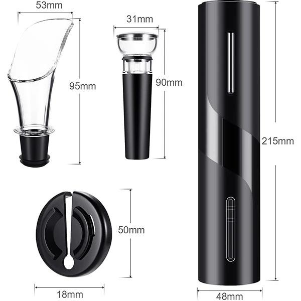 ست دربازکن برقی بطری