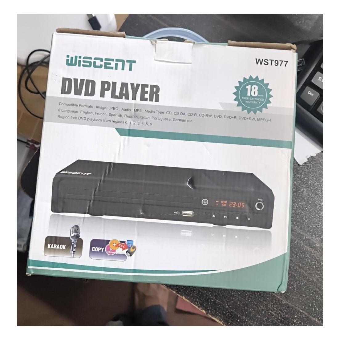 پخش کننده DVD و CD وِیسنت WST-977 با HDMI