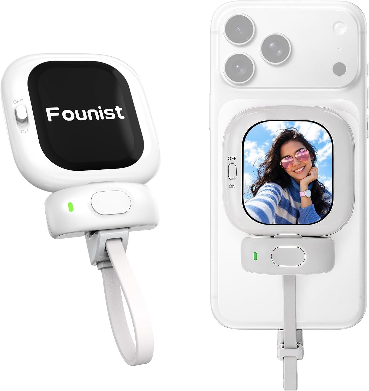 مانیتور سلفی Vlogmate Mini برای دوربین پشت آیفون